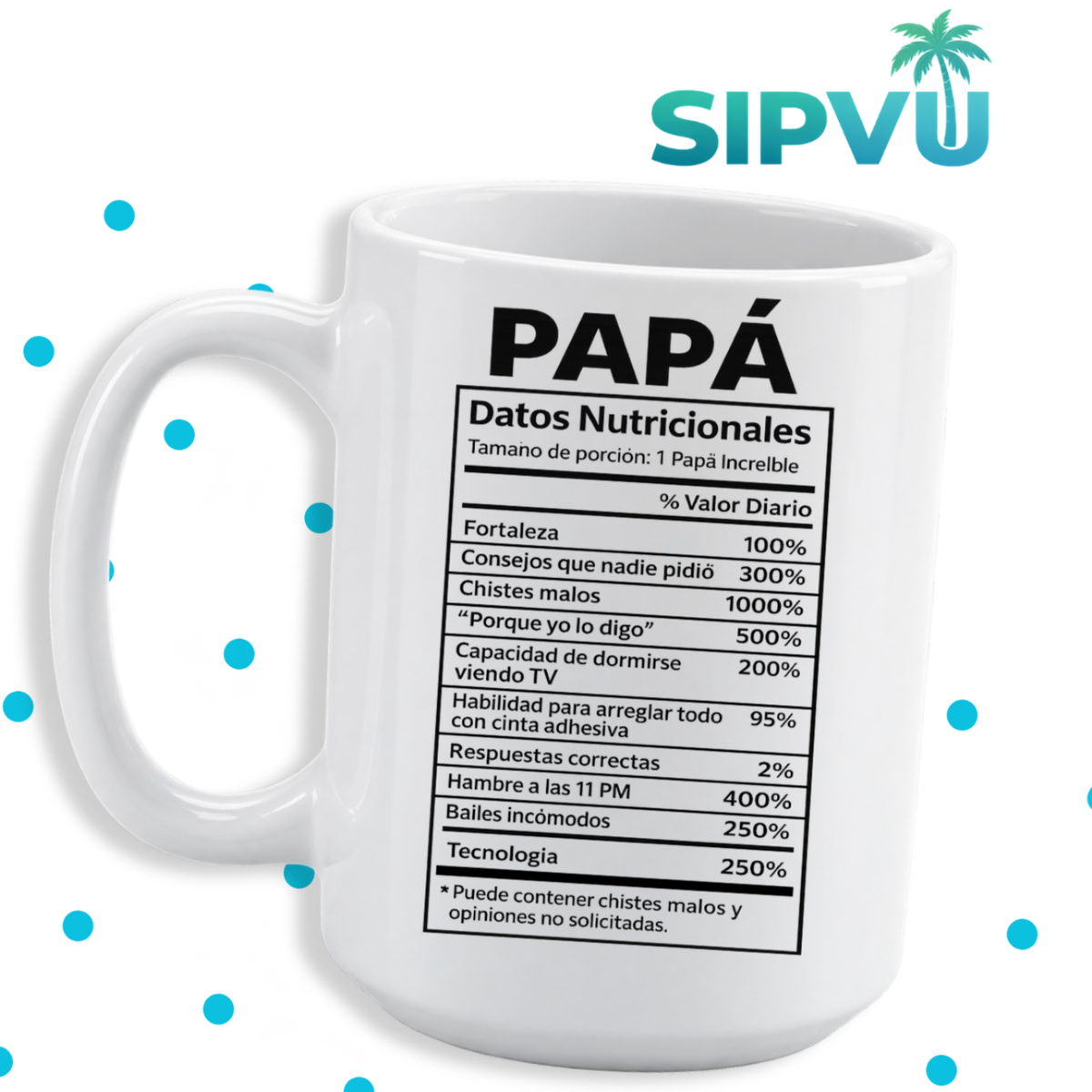 Taza “Papá Premium – Edición Especial” – Funny Spanish Dad Mug | 11oz/15oz Free Shipping