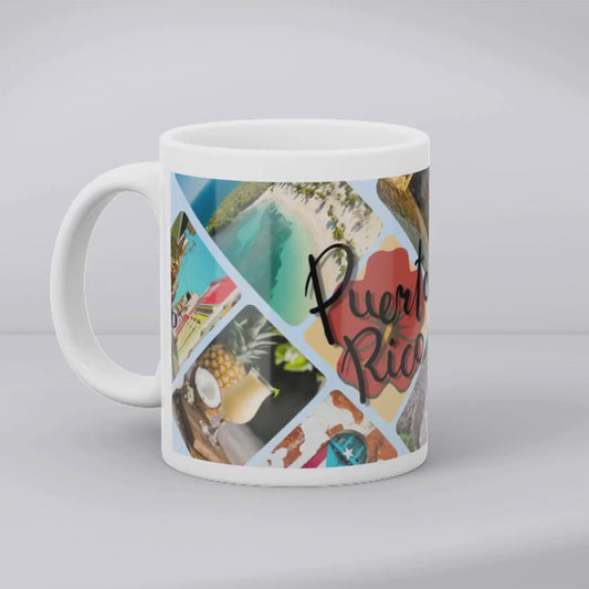 Puerto Rico Vibes – Taza Tropical Inspirada en la Isla del Encanto